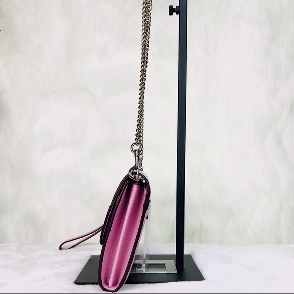 Coach Bow Turnlock Chain Crossbody Bag - Picture 3 of 8